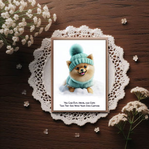 Carte postale humoristique personnalisable pour to