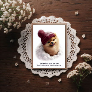 Carte postale humoristique personnalisable pour to
