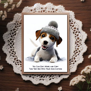 Carte postale humoristique personnalisable pour to