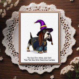 Carte postale humoristique personnalisable pour to