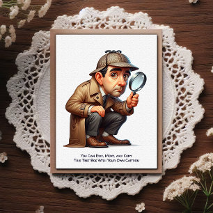 Carte postale humoristique personnalisable pour to
