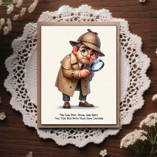 Carte postale humoristique personnalisable pour to