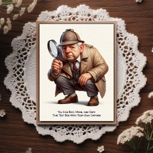Carte postale humoristique personnalisable pour to