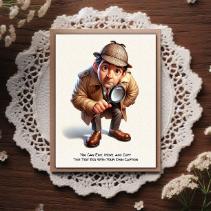 Carte postale humoristique personnalisable pour to