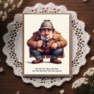 Carte postale humoristique personnalisable pour to