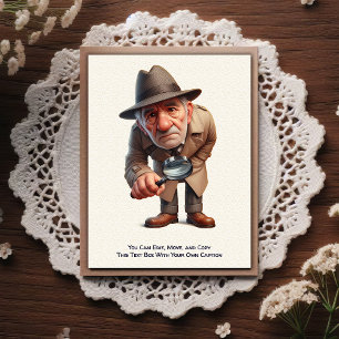 Carte postale humoristique personnalisable pour to
