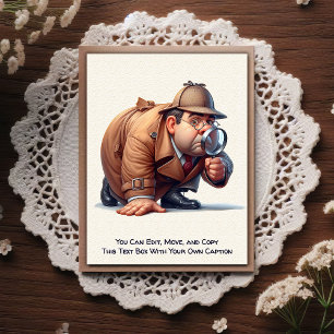 Carte postale humoristique personnalisable pour to
