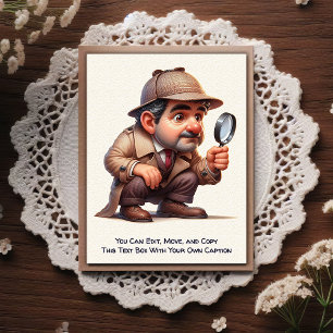 Carte postale humoristique personnalisable pour to