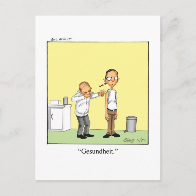 Carte postale Humour amusante (Devant)