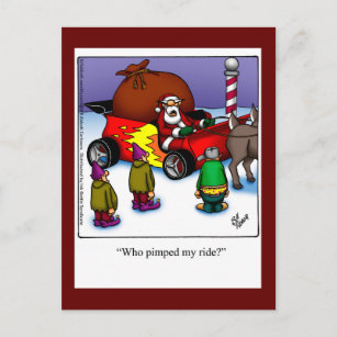 Carte postale Humour de Noël