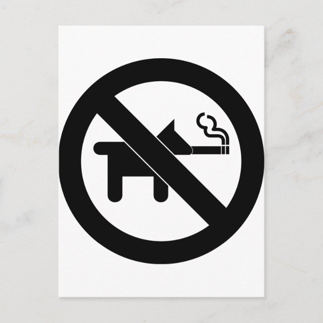 Carte Postale humour de pictogramme (Devant)