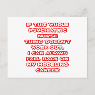 Carte Postale Humour d'infirmière psychiatrique ... Modélisation