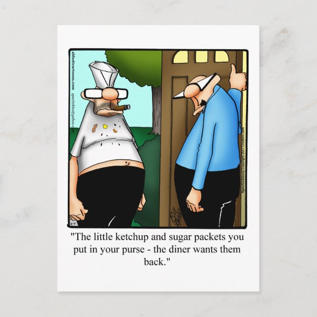 Carte postale Humour Drôle (Devant)