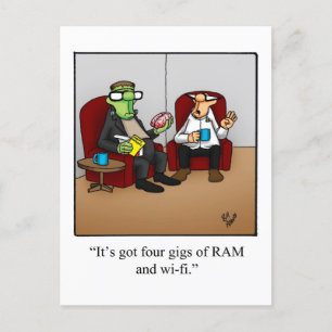 Carte postale Humour Halloween