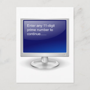 Carte Postale Humour informatique