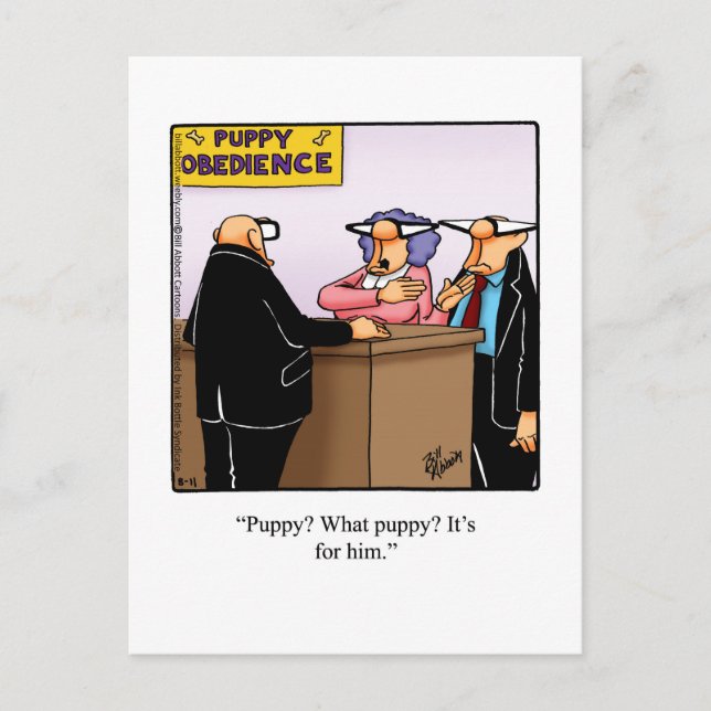 Carte postale Humour mariage " Spectickles" (Devant)