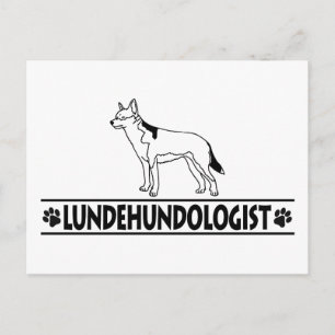 Carte Postale Humour norvégien Lundehunt