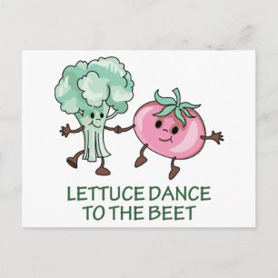 Carte Postale Humour Veggie