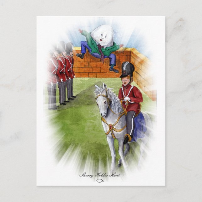 CARTE POSTALE HUMPTY DUMPTY (Devant)