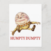 HUMPTY DUMPTY ASSIS SUR UN MUR - NURSERSERY RHYME