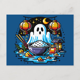 Carte Postale Hungry Ghost Festival Graphisme Art