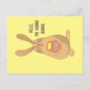 Carte Postale Hunny Bunny