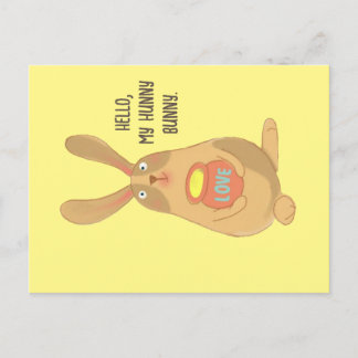 Carte Postale Hunny Bunny