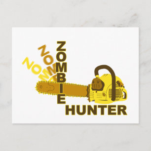 Carte postale Hunter Zombie