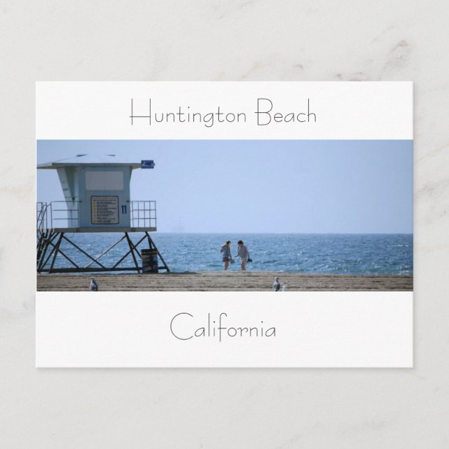 Carte Postale Huntington Beach (Devant)