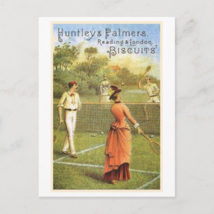 Carte Postale Huntley & Palmer's Biscuits Vintage Ad