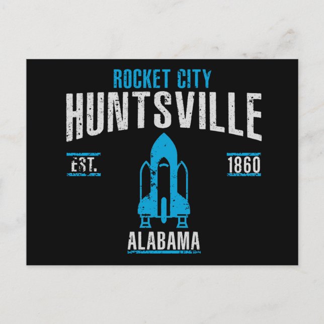 Carte Postale Huntsville (Devant)
