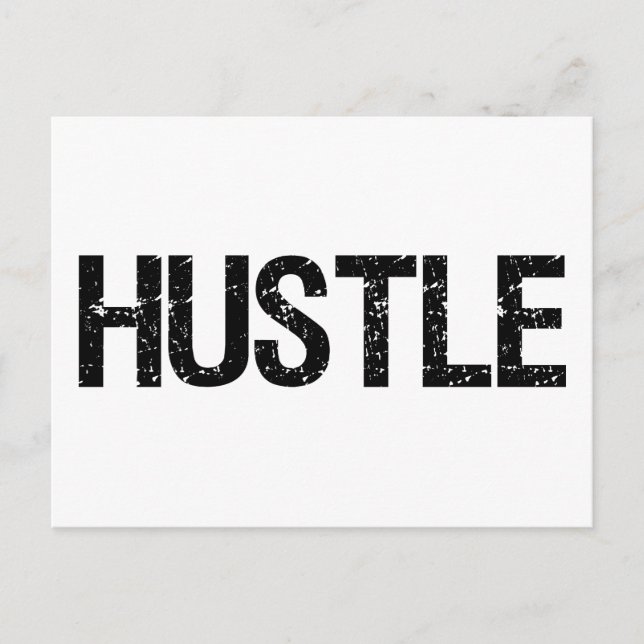 Carte Postale Hustle (Devant)