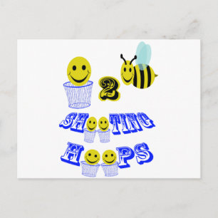 Carte Postale huttes de tir happy2bee