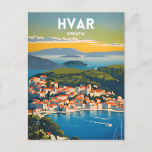 Carte Postale Hvar
