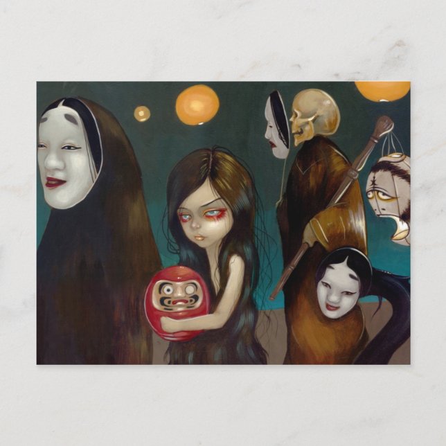 Carte postale "Hyakki Yakō" Partie 1 (Devant)
