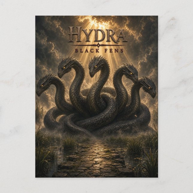 Carte Postale Hydra Black Fens Dark Cinema (Devant)