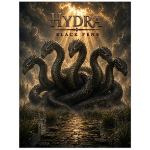 Carte Postale Hydra Black Fens Dark Cinema