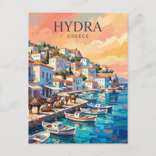 Carte Postale Hydra, Grèce