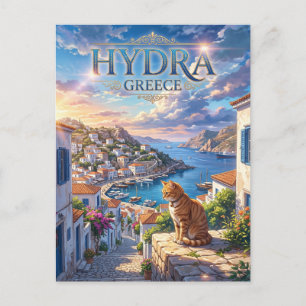 Carte Postale Hydra Grèce