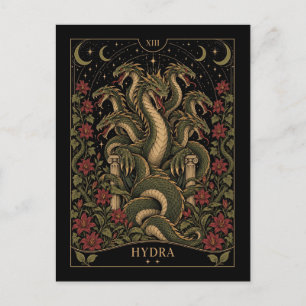 Carte Postale Hydra, Tarot Étoilé Art