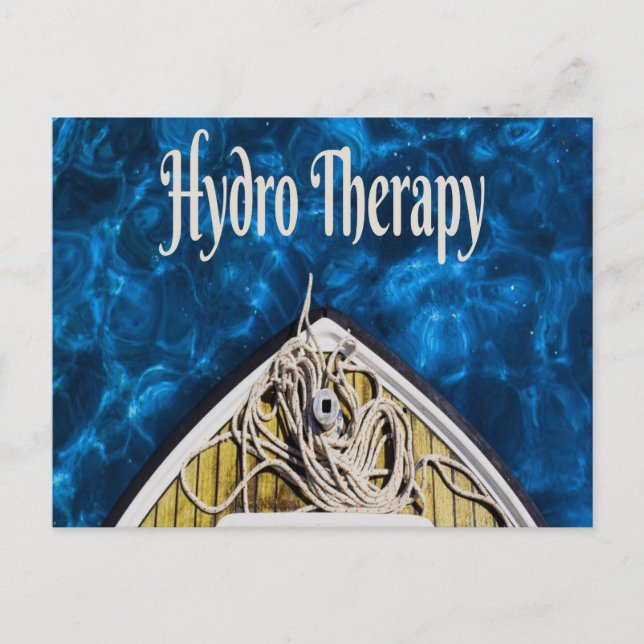 Carte Postale Hydro Therapy Boat Ocean Sailing (Devant)