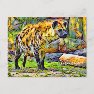 Carte Postale Hyène riante [Carte postale]