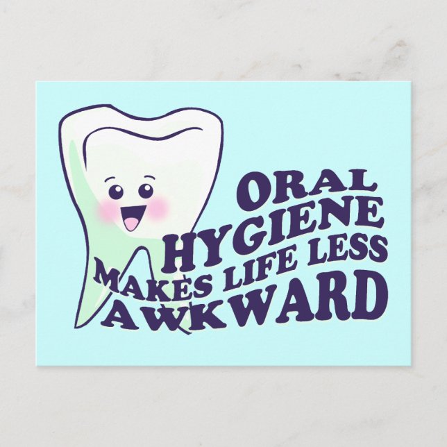 Carte Postale Hygiéniste dentaire (Devant)