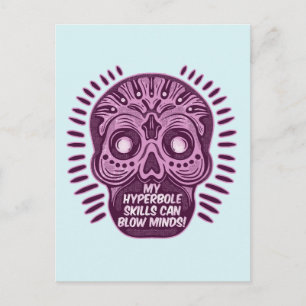 Carte Postale Hyperbole Funny ANGLAIS LANGUE