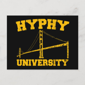 Carte Postale Hyphy University zone de yay