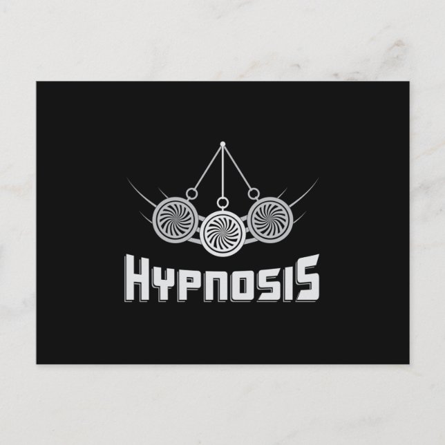 Carte Postale Hypnosis Hypnotique Meilleur Hypnotiseur Hypnotise (Devant)