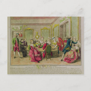 Carte Postale Hypnotism Session with Franz Anton Mesmer  1784