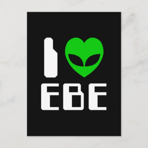 Carte Postale I Alien Heart EBE