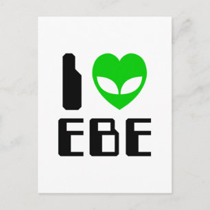 Carte Postale I Alien Heart EBE