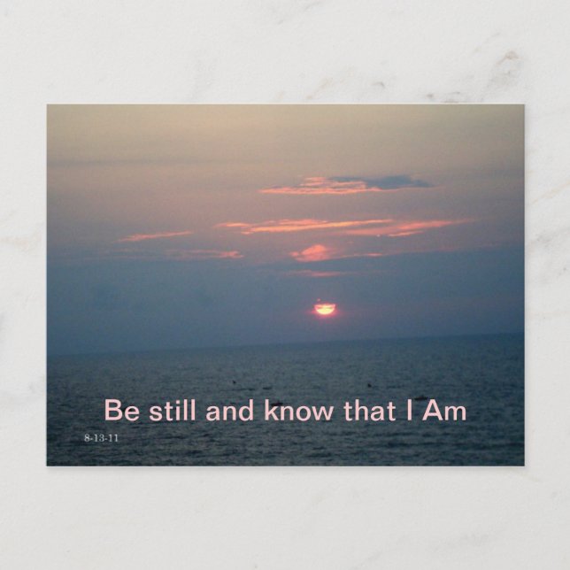 Carte Postale I Am (Devant)